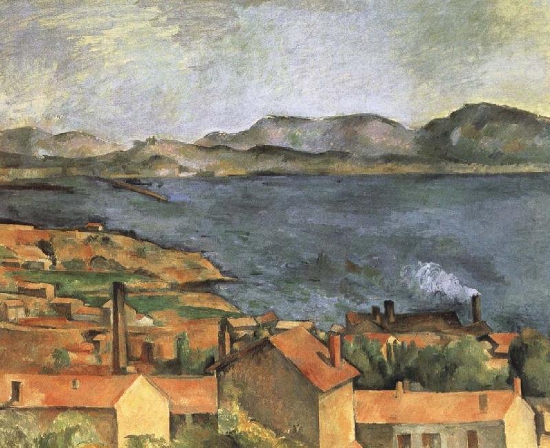Paul Cezanne Marseilles Bay china oil painting image